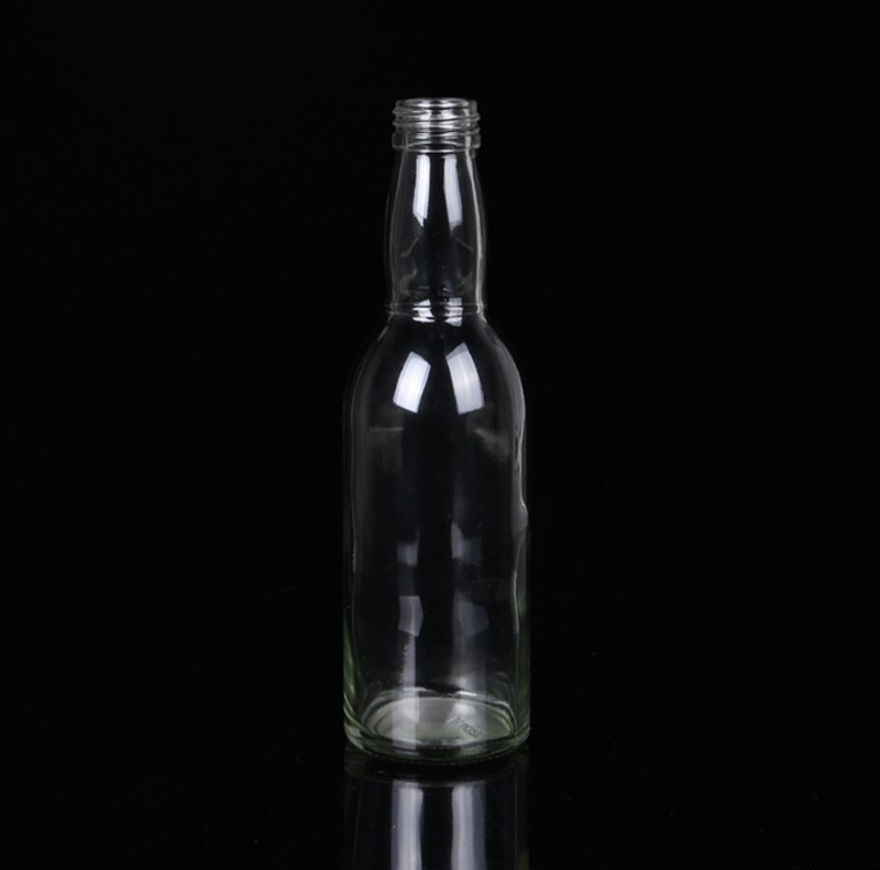 Mini bouteilles de vin en verre de 100 ml Bouteilles en verre d'alcool avec couvercles